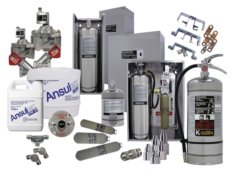 Pre-Engineered Restaurant - Ansul Fire Protection Kit - Bison Fire Protection Inc.
