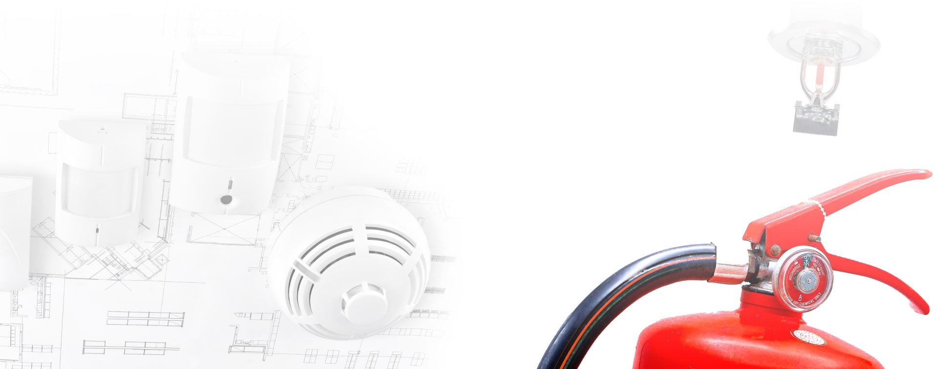 Fire Safety Equipment Background Image - Bison Fire Protection Inc.