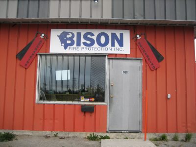 Thompson Extinguisher 037 Bison Fire Protection Inc.- Thompson Office